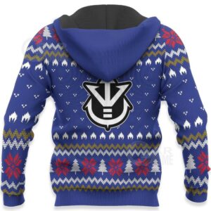 Vegeta Ugly Christmas Sweater It's Over 9000 Funny DBZ Xmas Gift VA10 9