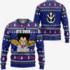 Vegeta Ugly Christmas Sweater It's Over 9000 Funny DBZ Xmas Gift VA10 11