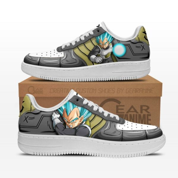 Vegeta Whis Armor Air Sneakers Custom Anime Dragon Ball Shoes 1