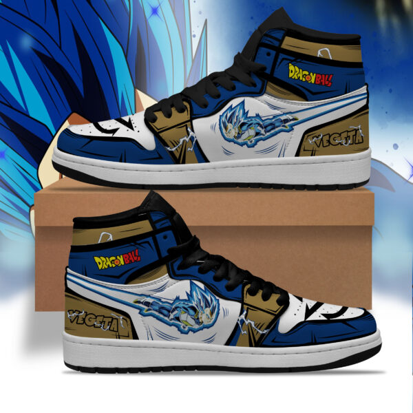 Personalized Vegeta Blue Custom Shoes 2