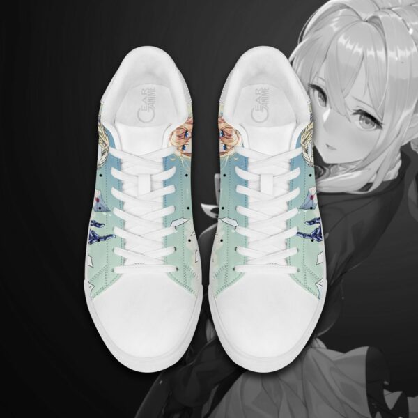 Violet Evergarden Skate Shoes Custom Anime Shoes For Fan 4