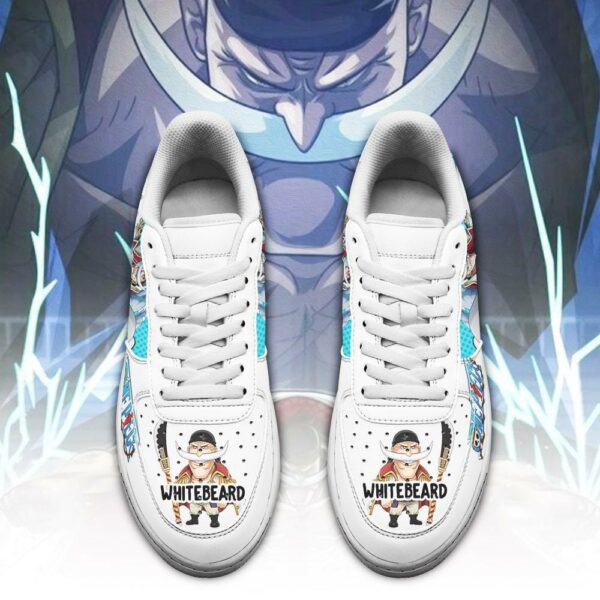 White Beard Sneakers Custom One Piece Anime Shoes Fan PT04 2