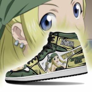 Winry Rockbell Fullmetal Alchemist Sneakers Anime Custom Shoes 5