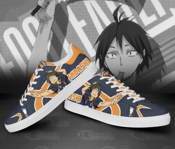 Yamaguchi Tadashi Skate Shoes Custom Haikyuu Anime Shoes 3