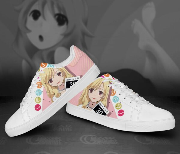 Toradora Yasuko Takasu Skate Shoes Custom Anime Shoes 3