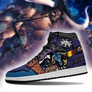 Yonko Kaido Sneakers Skill One Piece Anime Shoes Fan MN06 5