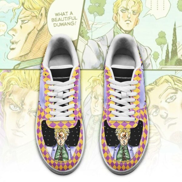 Yoshikage Kira Sneakers JoJo Anime Shoes Fan Gift Idea PT06 2