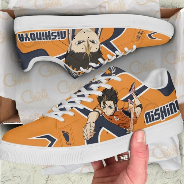 Yu Nishinoya Skate Shoes Custom Haikyuu Anime Shoes 2