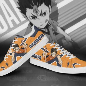 Yu Nishinoya Skate Shoes Custom Haikyuu Anime Shoes 6