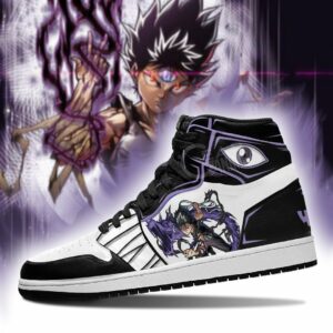 Yu Yu Hakusho Shoes Hiei Sneakers High Top Anime Shoes 6