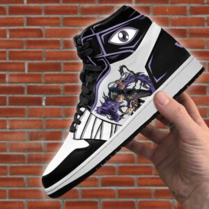 Yu Yu Hakusho Shoes Hiei Sneakers High Top Anime Shoes 7