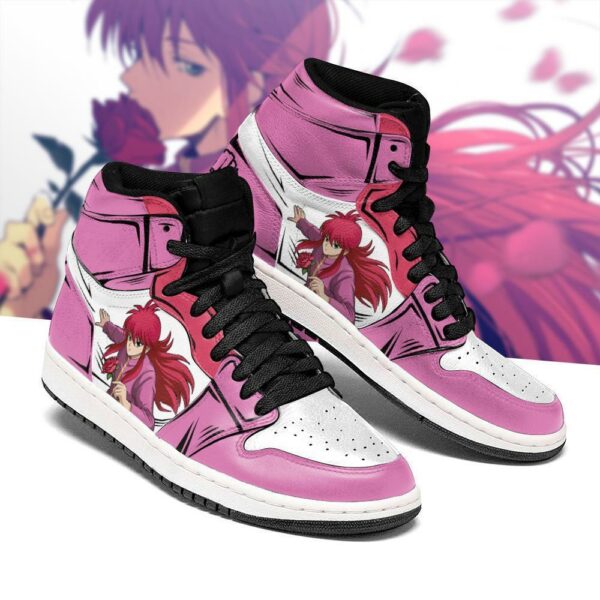 Yu Yu Hakusho Shoes Kurama Sneakers High Top Anime Shoes 2