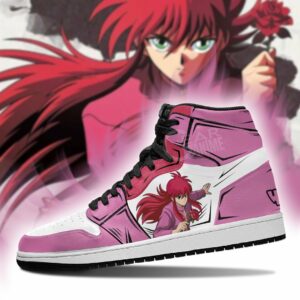 Yu Yu Hakusho Shoes Kurama Sneakers High Top Anime Shoes 6