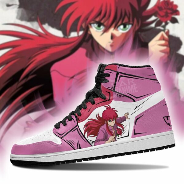 Yu Yu Hakusho Shoes Kurama Sneakers High Top Anime Shoes 3