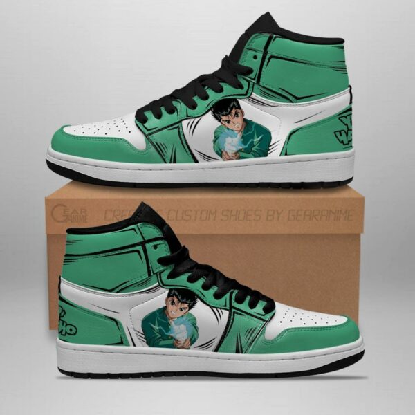 Yu Yu Hakusho Shoes Yusuke Urameshi Sneakers Anime Shoes 1