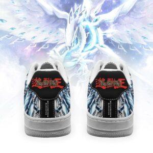 Yugioh Shoes Blue Eyes White Dragon Sneakers Yu Gi Oh Anime Shoes 5