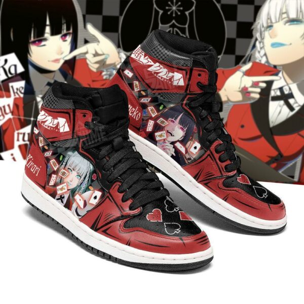 Yumeko Kirari Kakegurui Sneakers Anime Custom Shoes From Fan Request 1