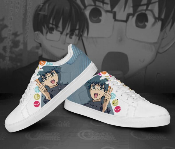 Toradora Yusaku Kitamura Skate Shoes Custom Anime Shoes 3