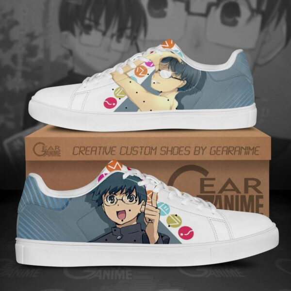 Toradora Yusaku Kitamura Skate Shoes Custom Anime Shoes 1