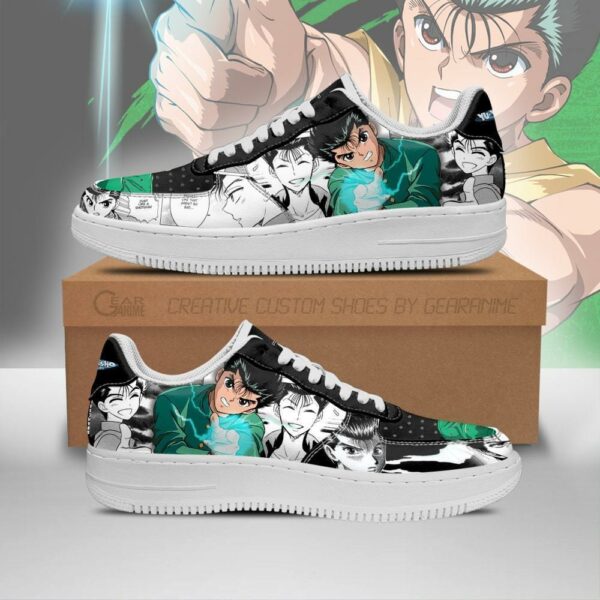 Yusuke Urameshi Sneakers Yu Yu Hakusho Anime Manga Shoes 1