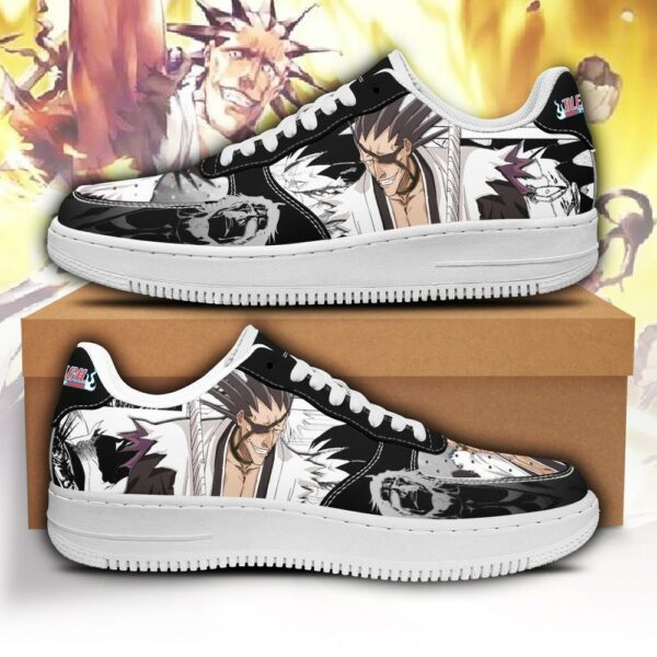 Zaraki Kenpachi Sneakers Bleach Anime Shoes Fan Gift Idea PT05 1