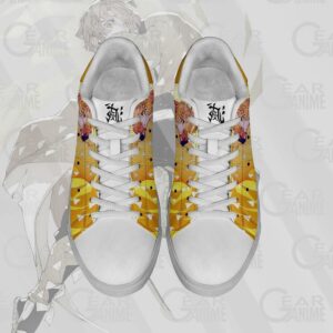 Zenitsu Agatsuma Skate Shoes Demon Slayer Anime Custom Shoes PN10 7