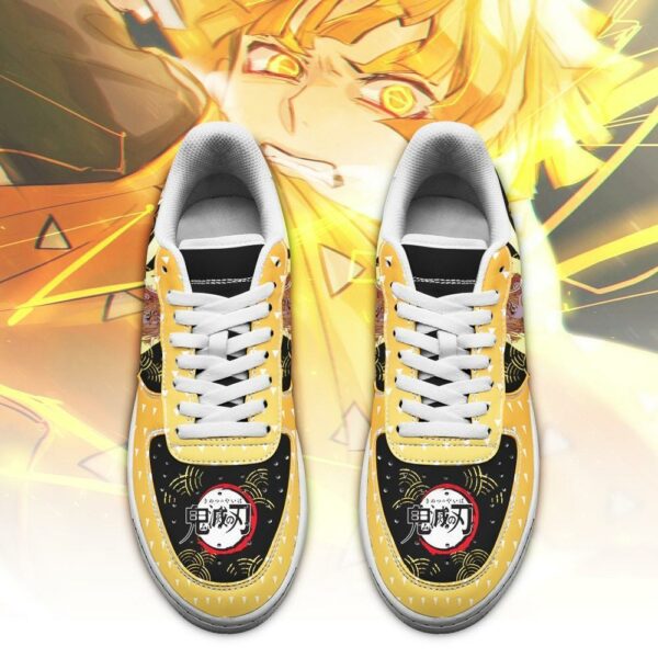 Zenitsu Sneakers Custom Demon Slayer Anime Shoes Fan PT05 2