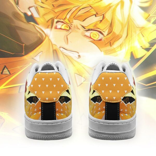 Zenitsu Sneakers Custom Demon Slayer Anime Shoes Fan PT05 3