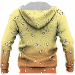 Zenitsu Shirt Costume Demon Slayer Anime Hoodie Sweater 11