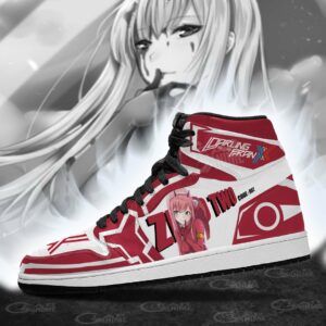 Zero Two Darling In The Franxx Sneakers Code 002 Custom Shoes 9