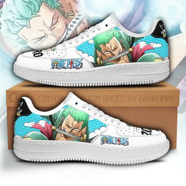 Zoro One Piece Sneakers Custom Anime Shoes PT04 1