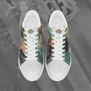 Roronoa Zoro Skate Shoes One Piece Custom Anime Shoes 7