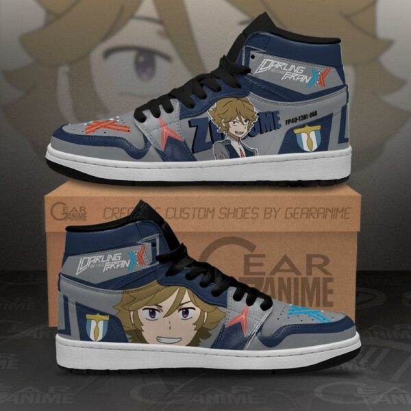 Zoromeo Darling In The Franxx Sneakers Code 666 Custom Shoes 2