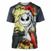 Alohazing 3D Jack Skellington Halloween And Grinch Christmas Shirts 7