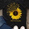 Choose to keep going t-shirt hoodie 2