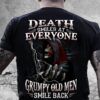 Death Smile Grumpy Old Man T-Shirt 3