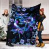 Colorful Dragonfly Blanket HD12 2