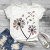 Horror Flower T shirt 3