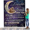 To My Daughter Blanket HD14 2