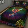 Dragon Quilt Bedding Set Colorful 5