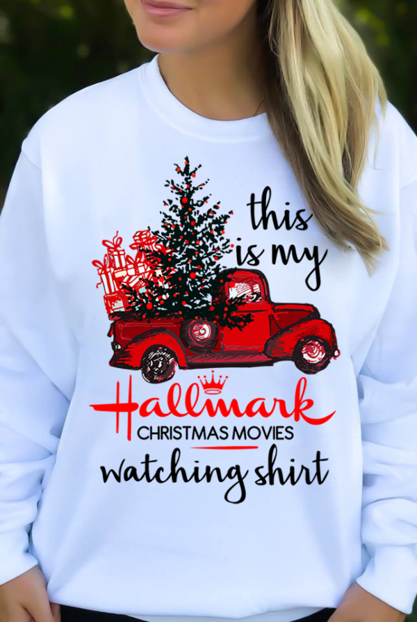 My hallmark movie watching AOP shirts 1